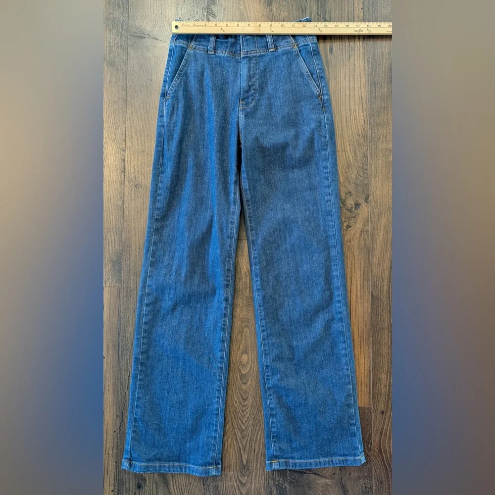 Pilcro Women’s Contemporary Trouser Jeans Blue Denim Size 25